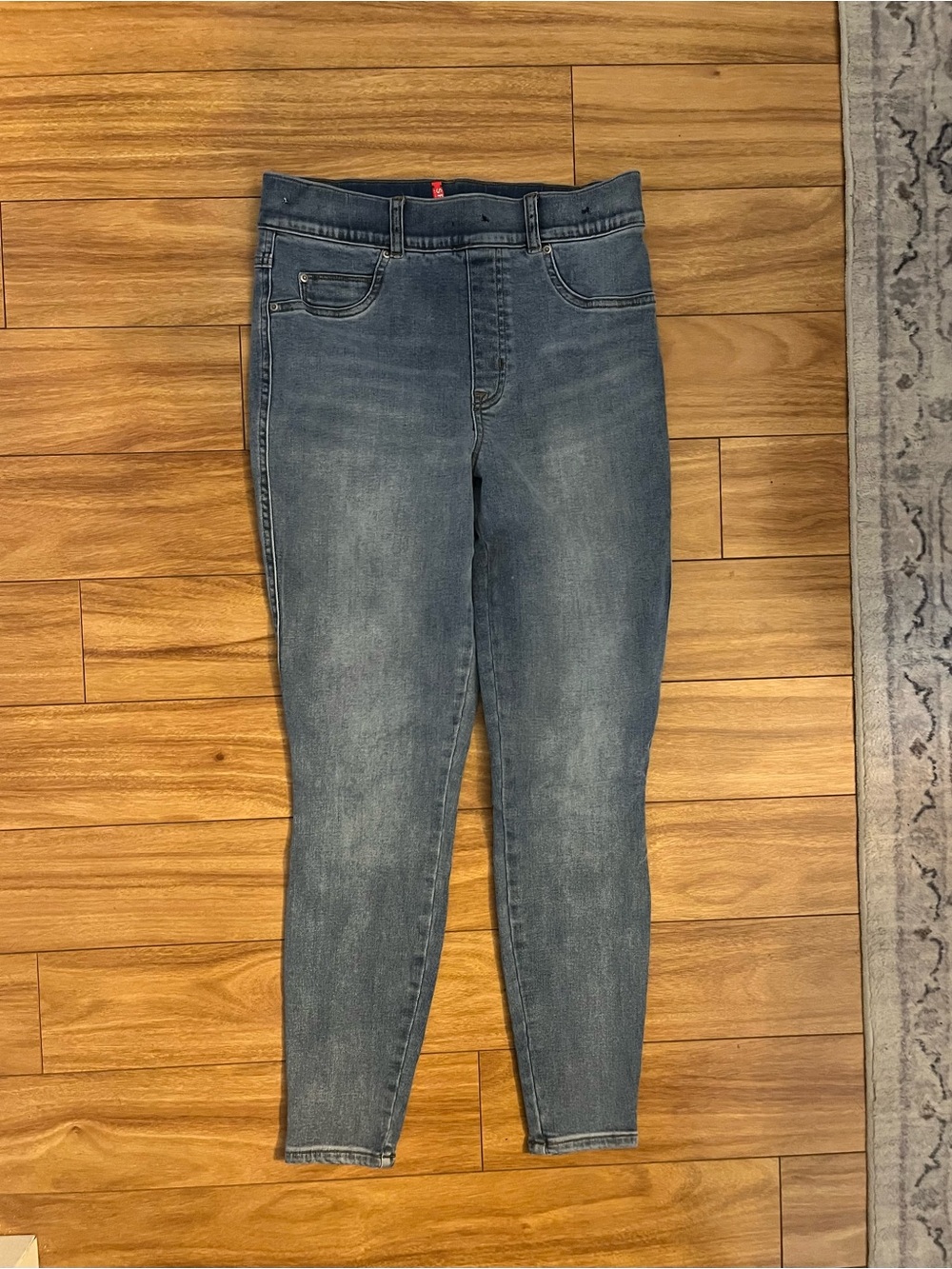 SPANX Women's Skinny Jeans in Faded Blue-Gray